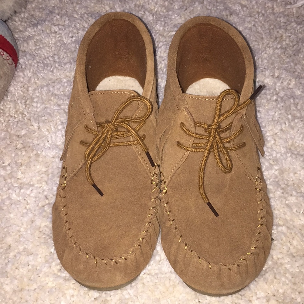 Suede Moccasins